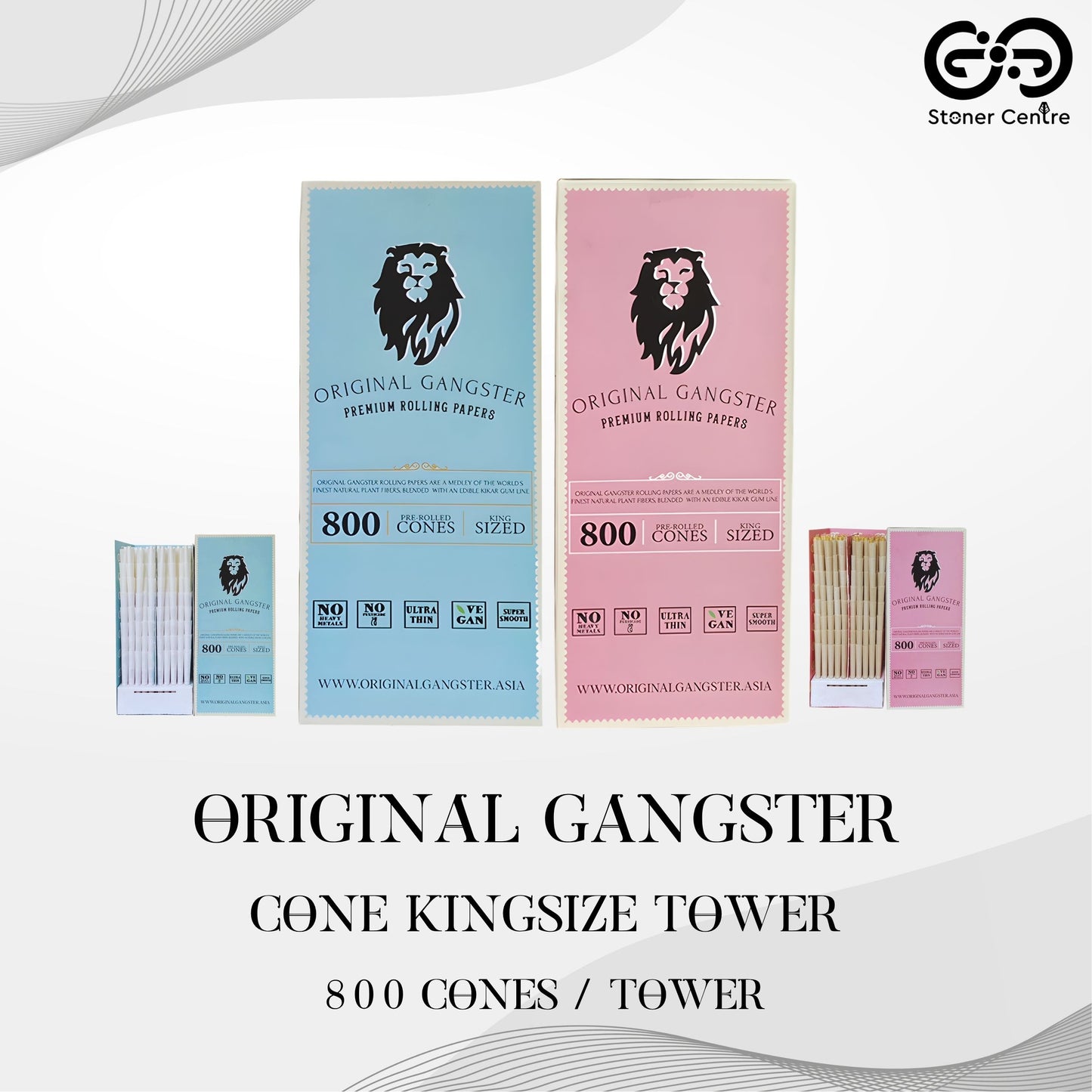 ROLLING PAPER | ORIGINAL GANGSTER CONE KINGSIZE TOWER