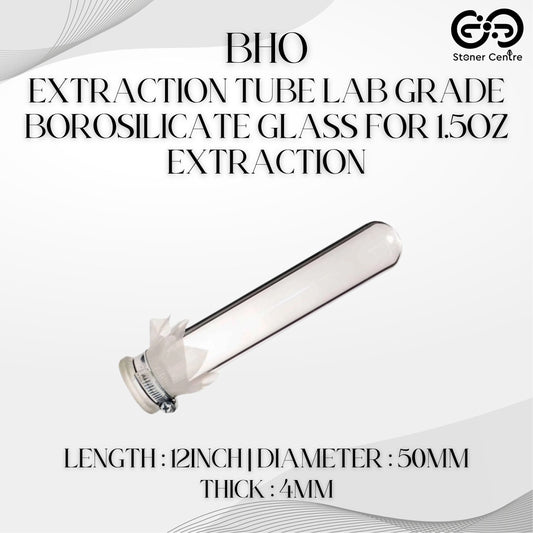 EXTRACTION TOOLS | 12 INCH BHO EXTRACTION TUBE BOROSILICATE GLASS EXTRACTOR HONEY GLASS OIL