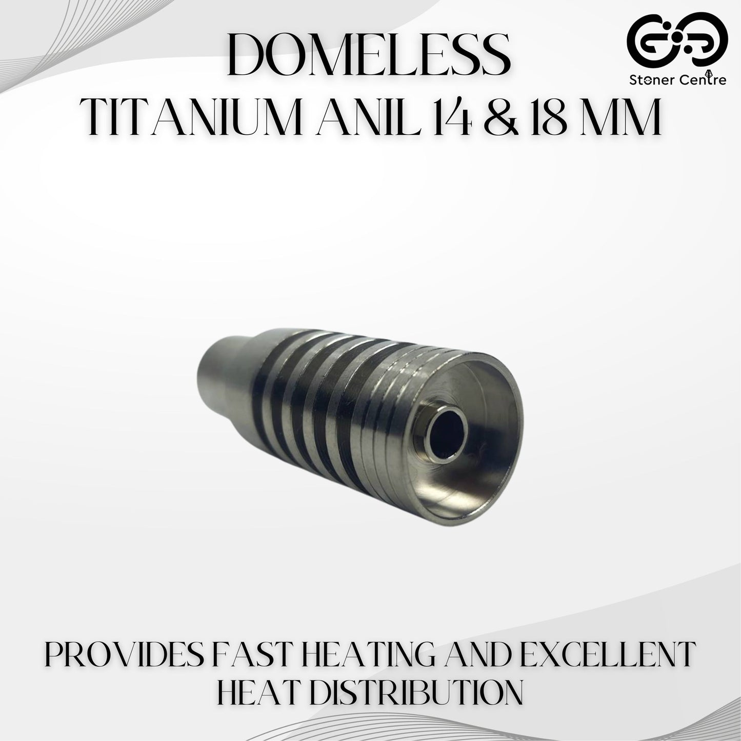 CARB CAP | DOMELESS TITANIUM NAIL 14 & 18MM