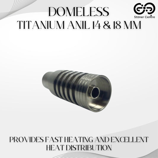 CARB CAP | DOMELESS TITANIUM NAIL 14 & 18MM