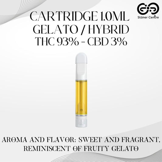Cartridge 1.0ML | GELATO : HYBRID (เฉพาะหัวคาร์ทไม่รวมแบต)