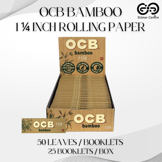 ROLLING PAPER | OCB BAMBOO 1 1/4 INCH ROLLING PAPER