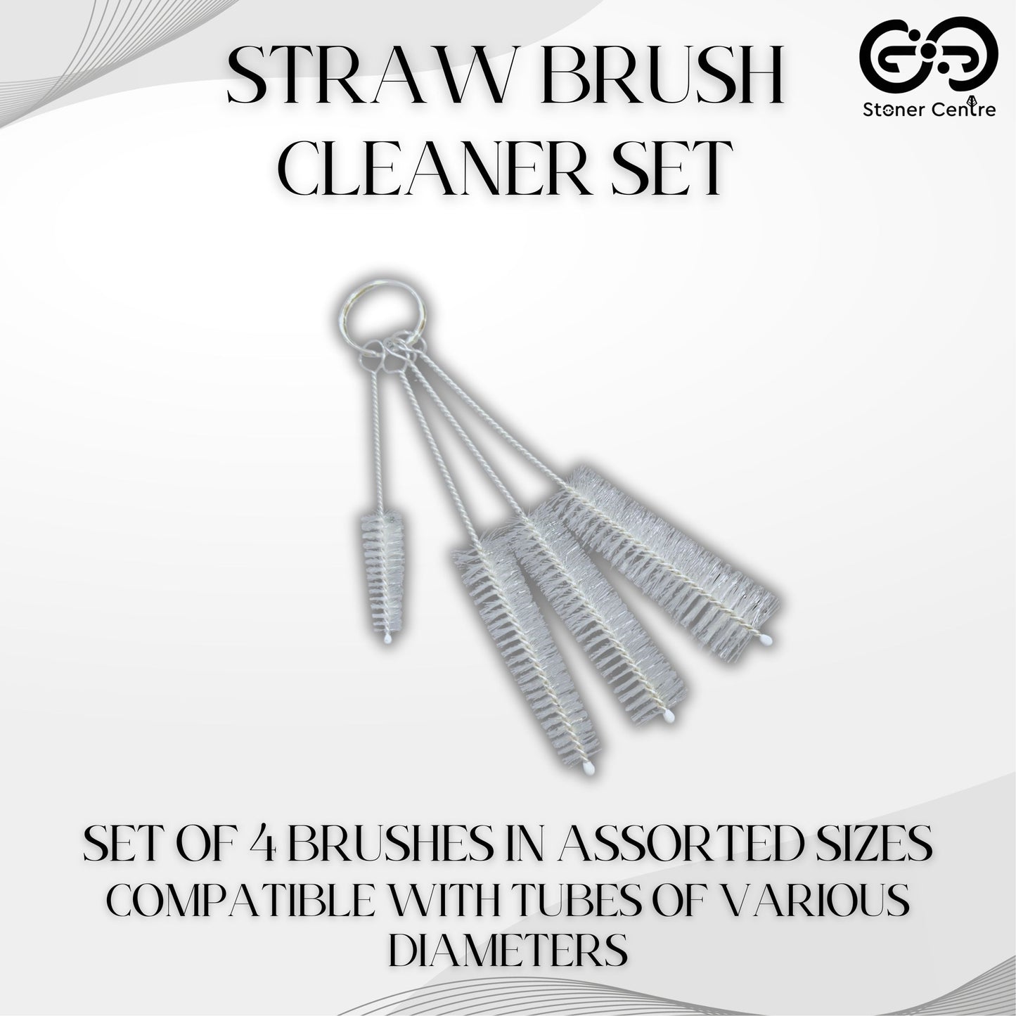 STRAW BRUSH CLEANER SET