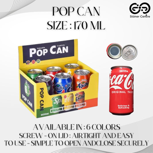POP CAN SIZE : 170ML