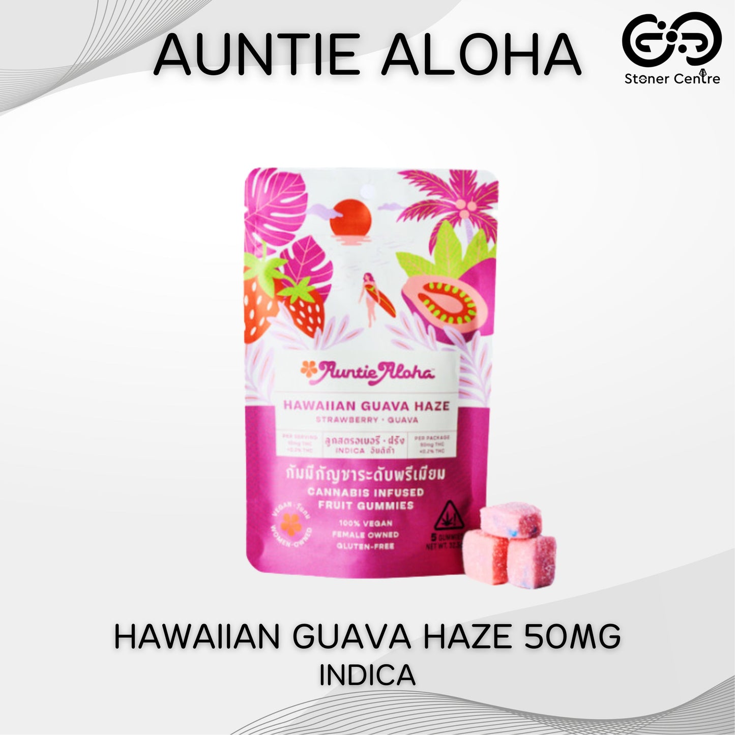 Jelly | AUNTIE ALOHA HAWAIIAN GUAVA HAZE 50MG