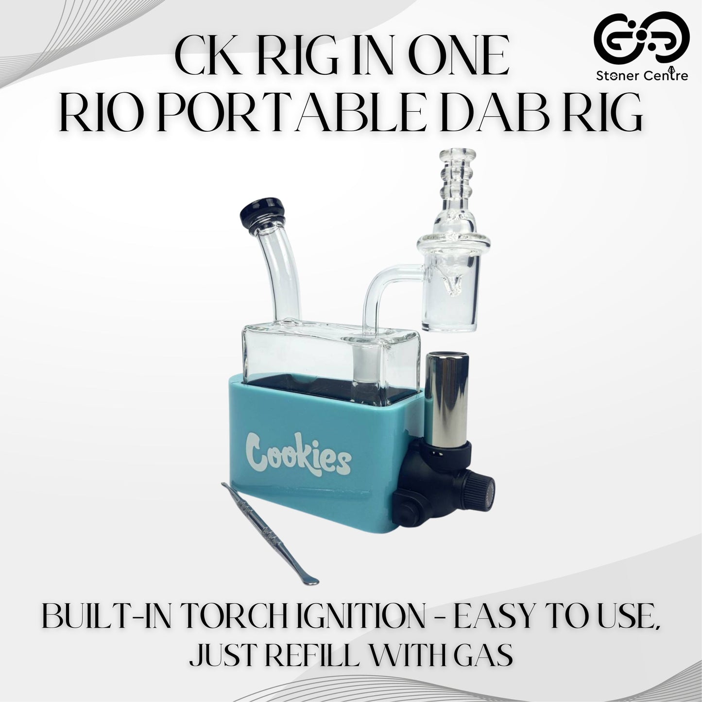 Glass Bong | CK RIG IN ONE RIO PORTABLE DAB RIG