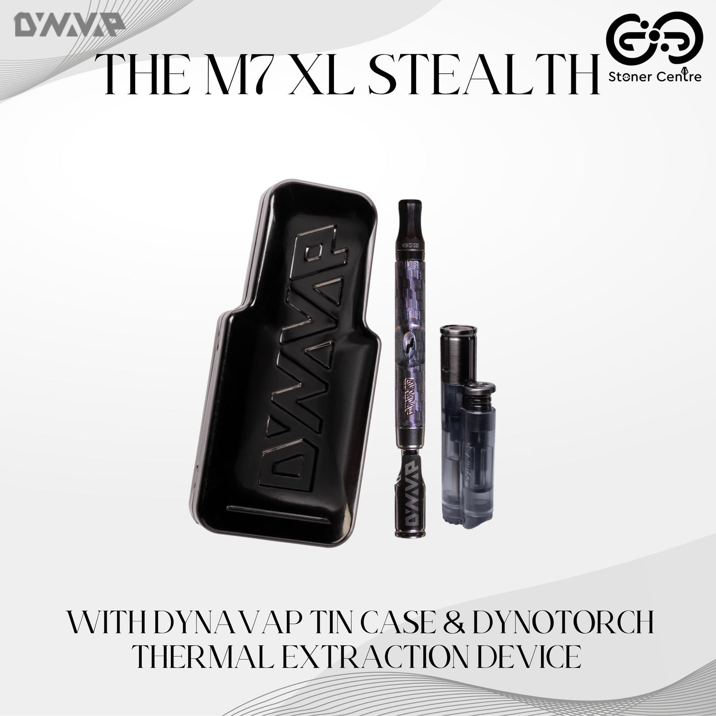 DYNAVAP | THE M7 XL STEALTH - WITH DYNAVAP TIN CASE & DYNOTORCH