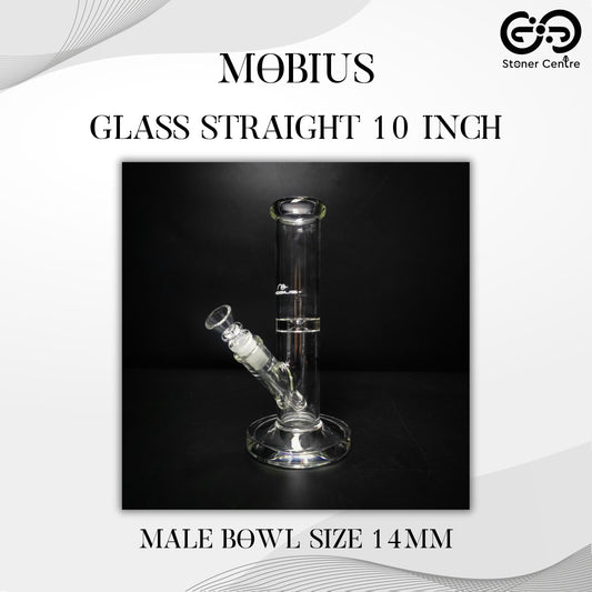 Glass Bong | MOBIUS GLASS STRAIGHT 10 INCH