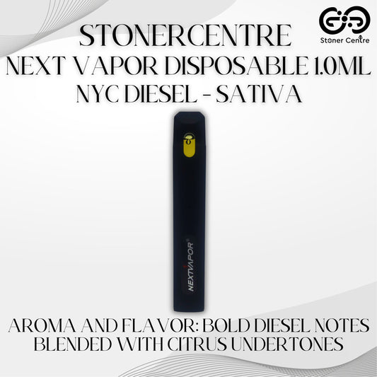 STONERCENTRE | NEXT VAPOR DISPOSABLE 1.0ML | NYC DIESEL - SATIVA