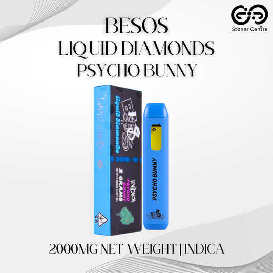 BESOS - LIQUID DIAMONDS 2.0ML | PSYCHO BUNNY : INDICA
