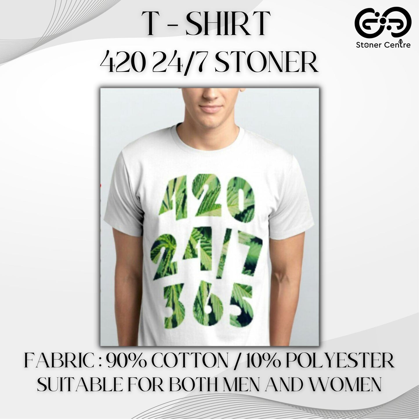 T - SHIRT | 420 24/7 STONER