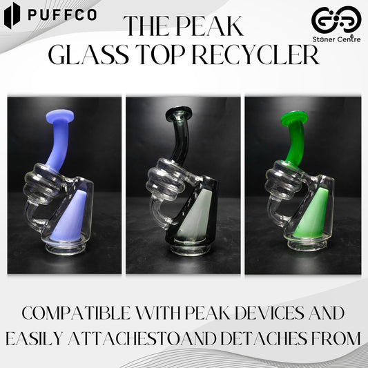 PUFFCO | THE PEAK GLASS TOP RECYCLER