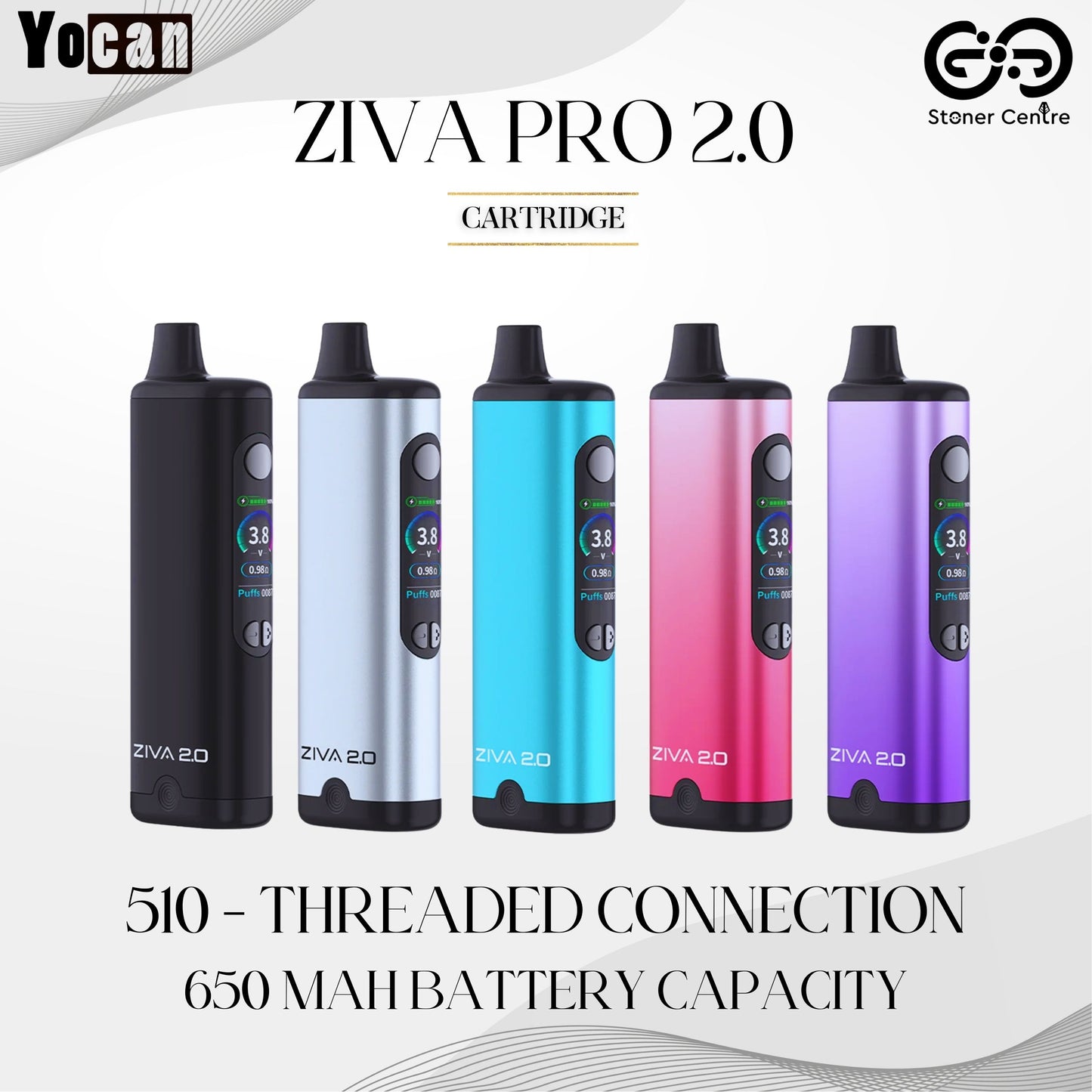 YOCAN | ZIVA PRO 2.0 / 510 CARTRIDGE