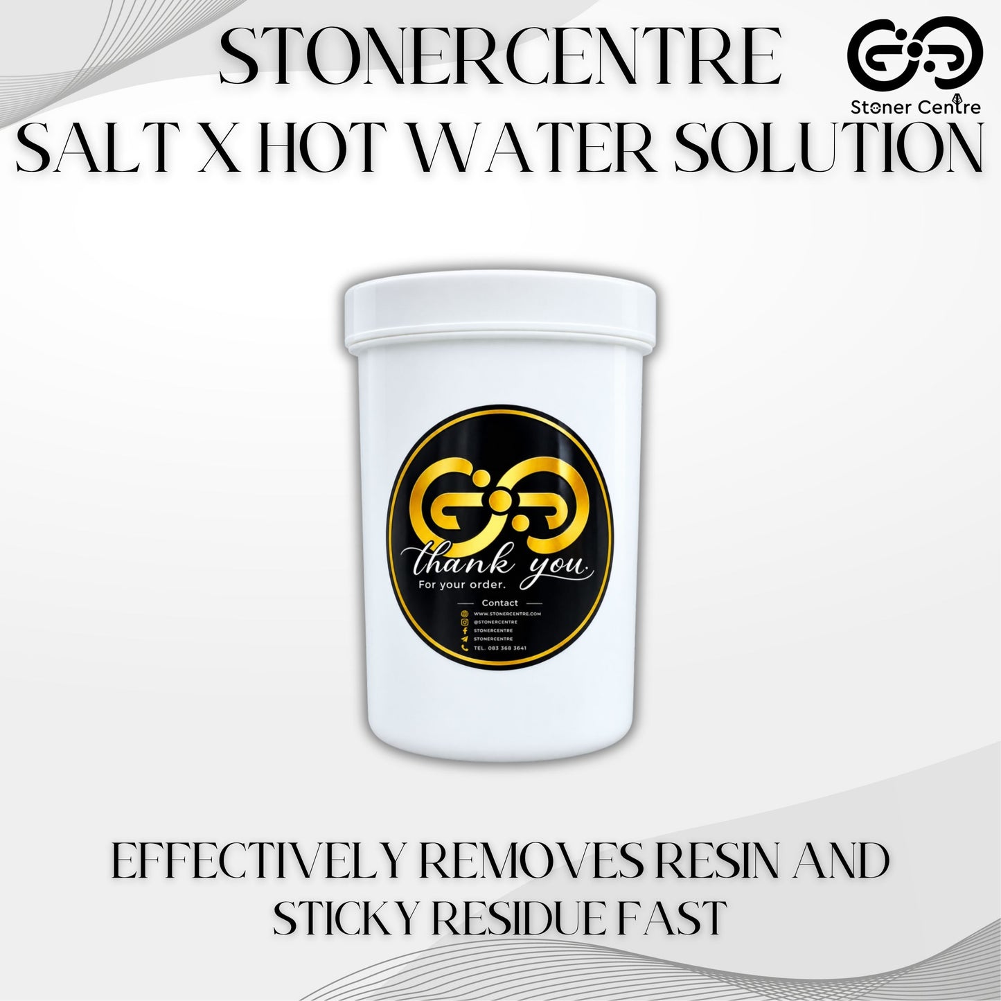 STONERCENTRE SALT X HOT WATER SOLUTION