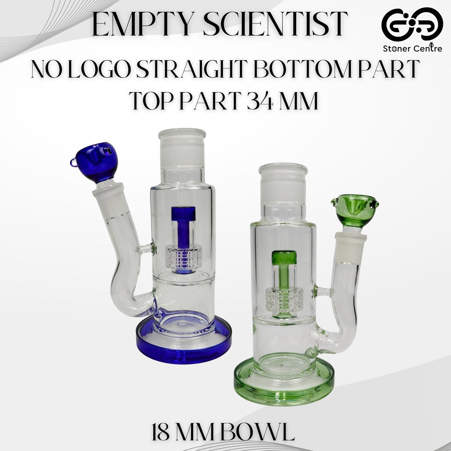 Glass Bong | EMPTY SCIENTIST NO LOGO STRAIGHT BOTTOM PART