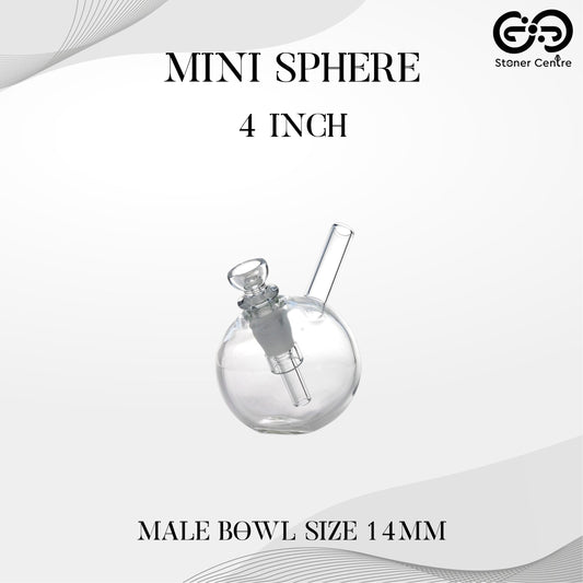 Glass Bong | MINI SPHERE GLASS 4 INCH