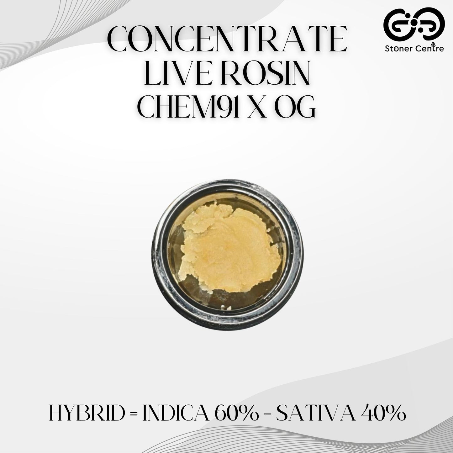CONCENTRATE | LIVE ROSIN - CHEM91 X OG