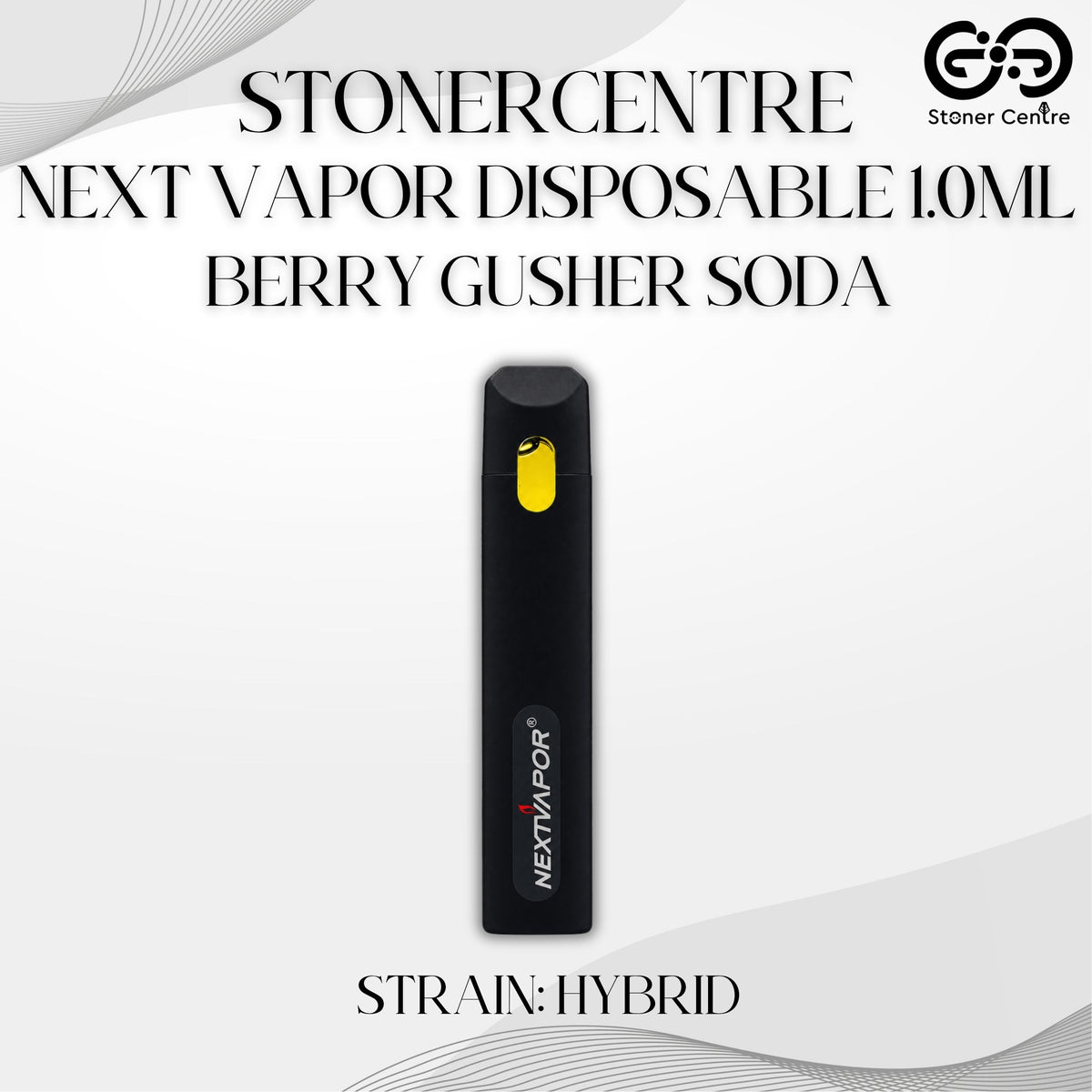 STONERCENTRE | NEXT VAPOR DISPOSABLE 1.0ML | BERRY GUSHER SODA - HYBRID
