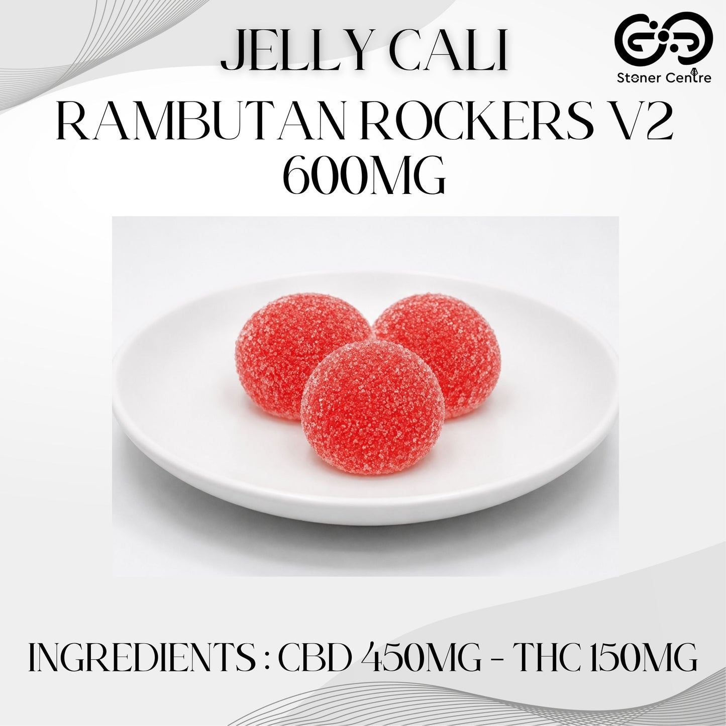 EDIBLES | JELLY CALI - RAMBUTAN ROCKERS V.2 600MG