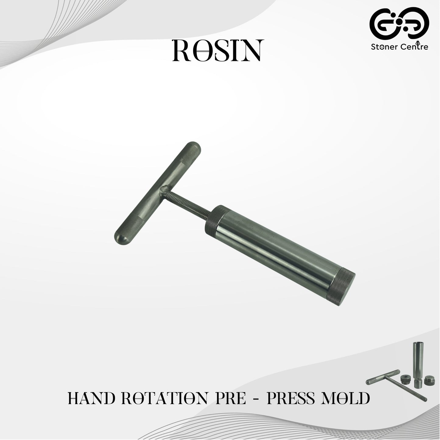 EXTRACTION TOOLS | ROSIN HAND ROTATION PRE - PRESS MOLD