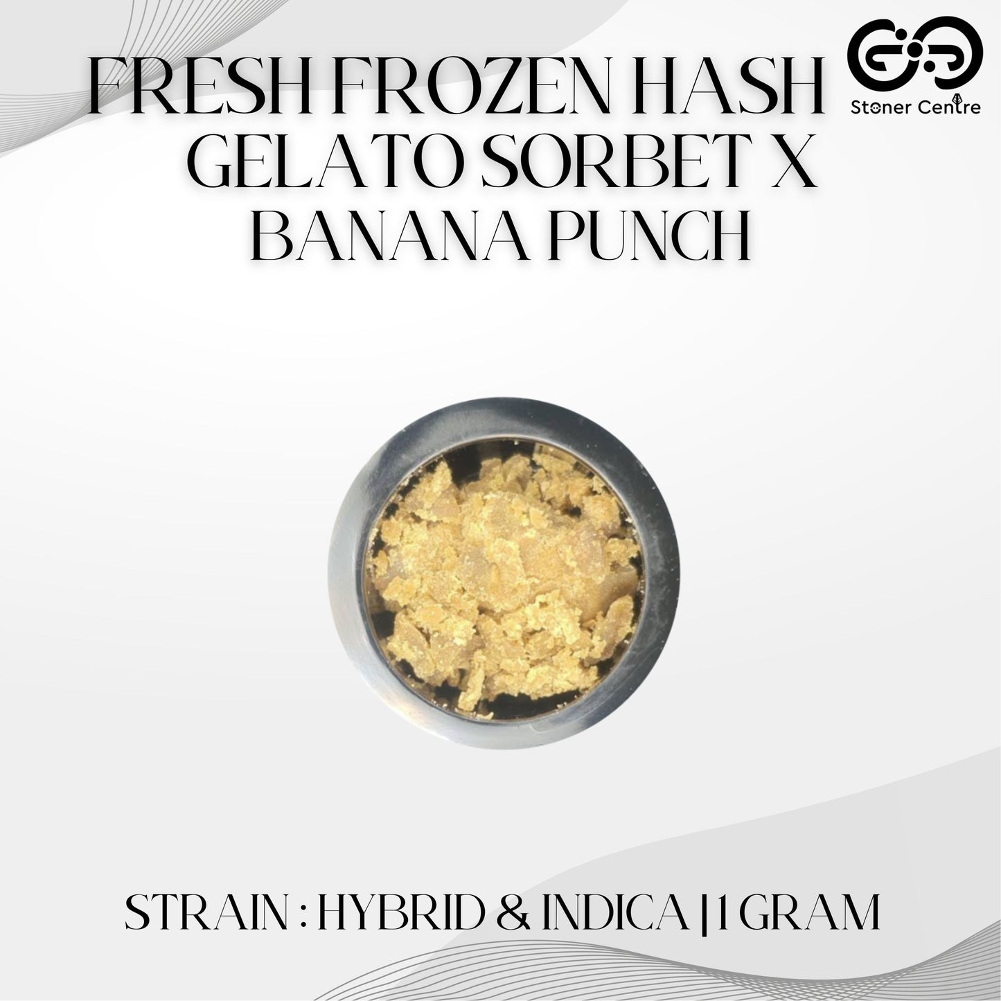 FRESH FROZEN HASH | GELATO SORBET x BANANA PUNCH