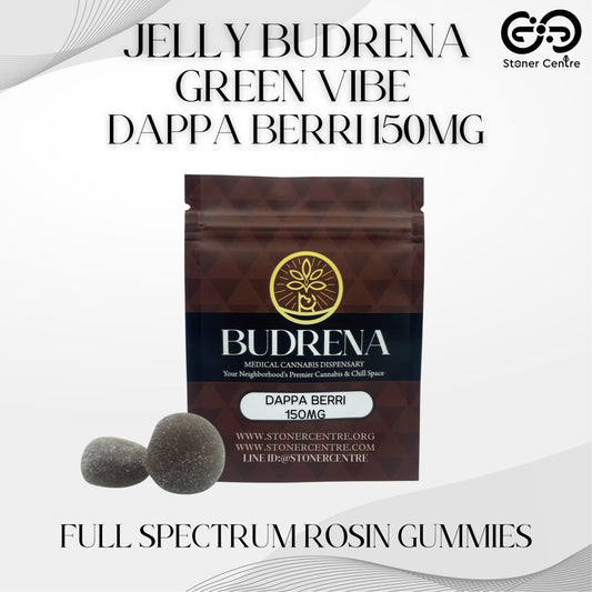 JELLY BUDRENA GREEN VIBE | DAPPA BERRI 150MG