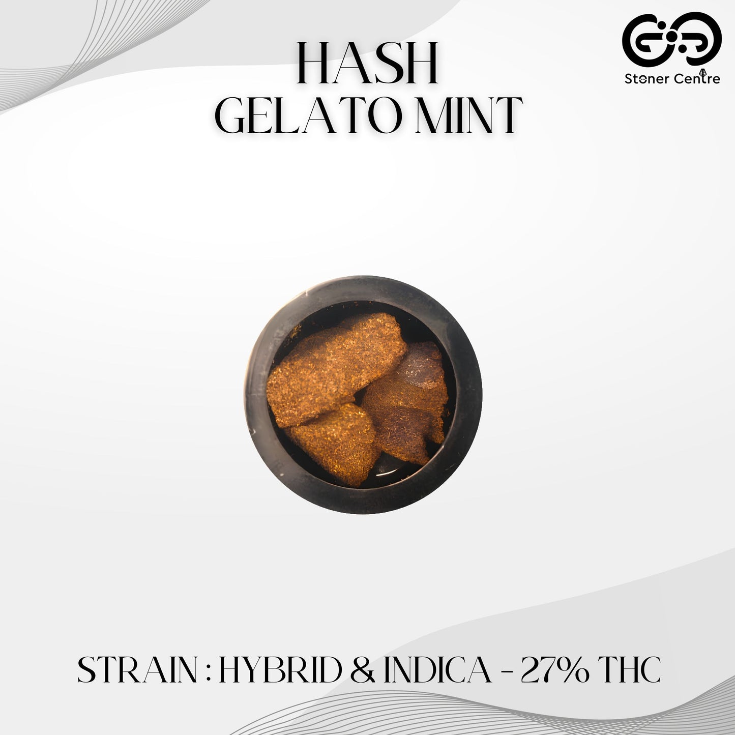 CANNABIS HASH | GELATO MINT - HYBRID  & INDICA