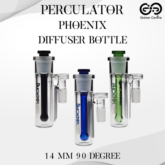 PERCULATOR | PHOENIX DIFFUSER PERCULATOR BOTTLE 14 MM 90 DEGREE