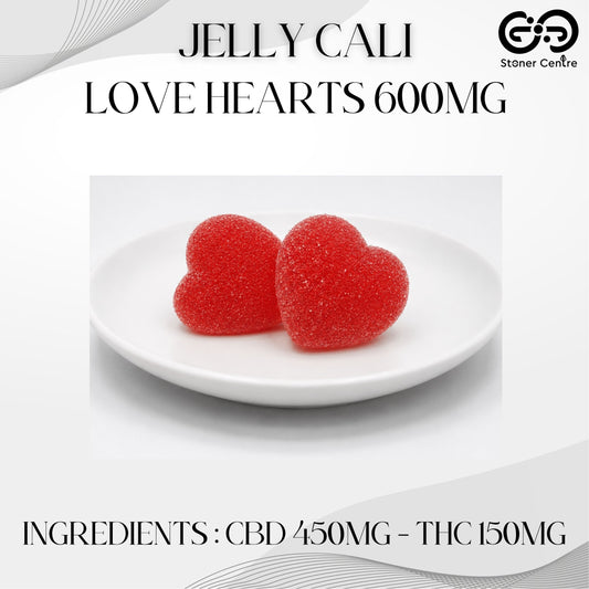 EDIBLES | JELLY CALI - LOVE HEARTS 600MG