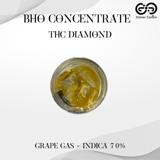 BHO CONCENTRATE | THC DIAMOND - GRAPE GAS