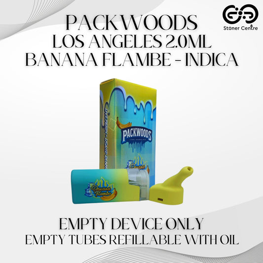 EMPTY CARTRIDGE | PACKWOODS LOS ANGELES 2.0ML - BANANA FLAMBE