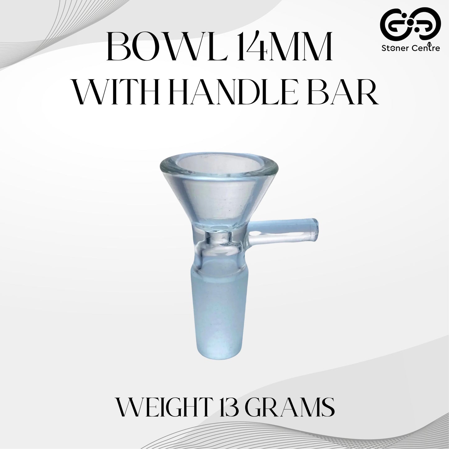 GLASS BOWL | BOWL WITH HANDLE BAR 14MM