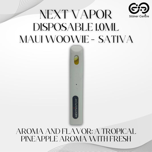 NEXT VAPOR DISPOSABLE 1.0ML | MAUI WOOWIE -  SATIVA