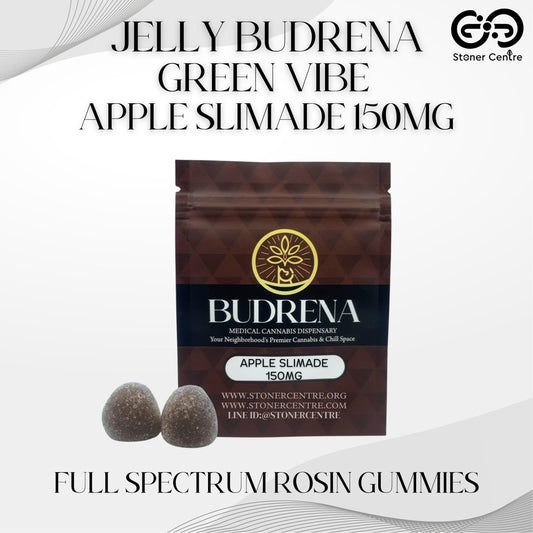 JELLY BUDRENA GREEN VIBE | APPLE SLIMADE 150MG