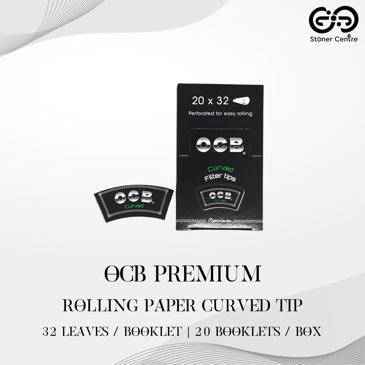 ROLLING PAPER | OCB PREMIUM CURVED TIP ROLLING PAPER