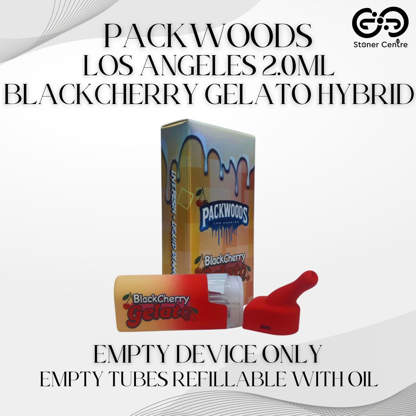 EMPTY CARTRIDGE | PACKWOODS LOS ANGELES 2.0ML - BLACKCHERRY GELATO