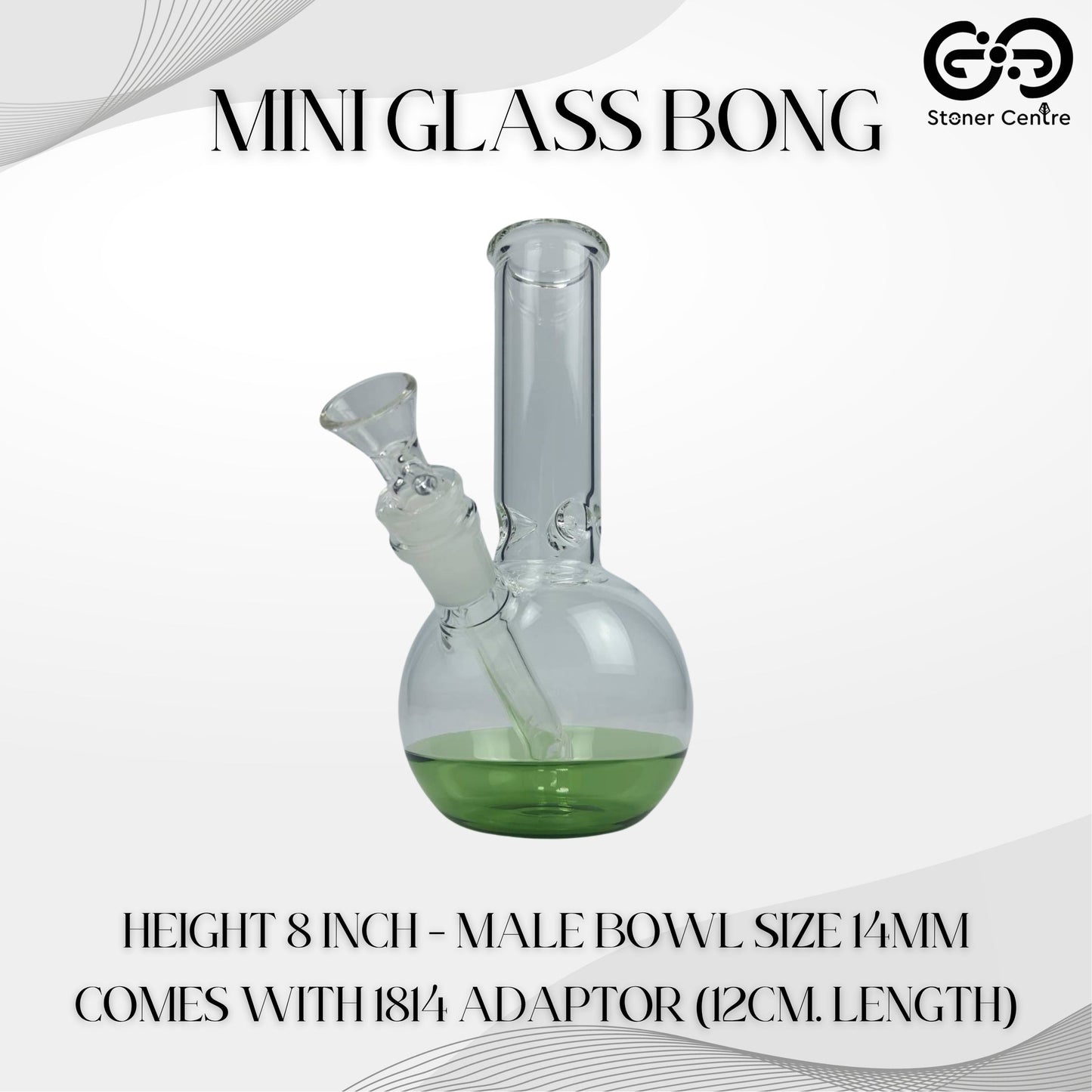 Glass Bong | MINI GLASS BONG 8 INCH