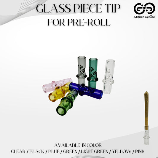 GLASS TUBE | GLASS PIECE TIP FOR PRE-ROLL