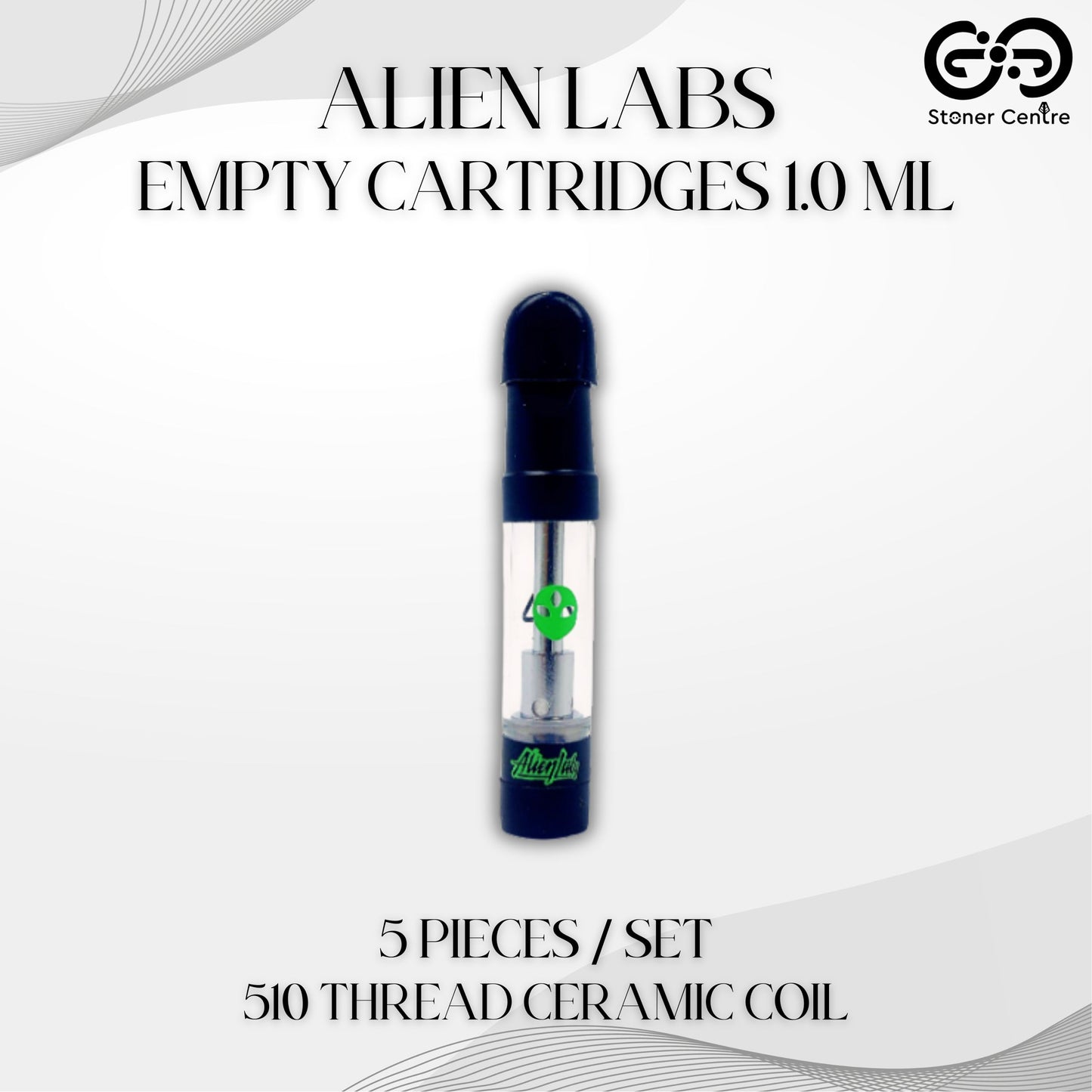 EMPTY CARTRIDGE | ALIEN LABS  1.0ML (5 PIECES / SET)