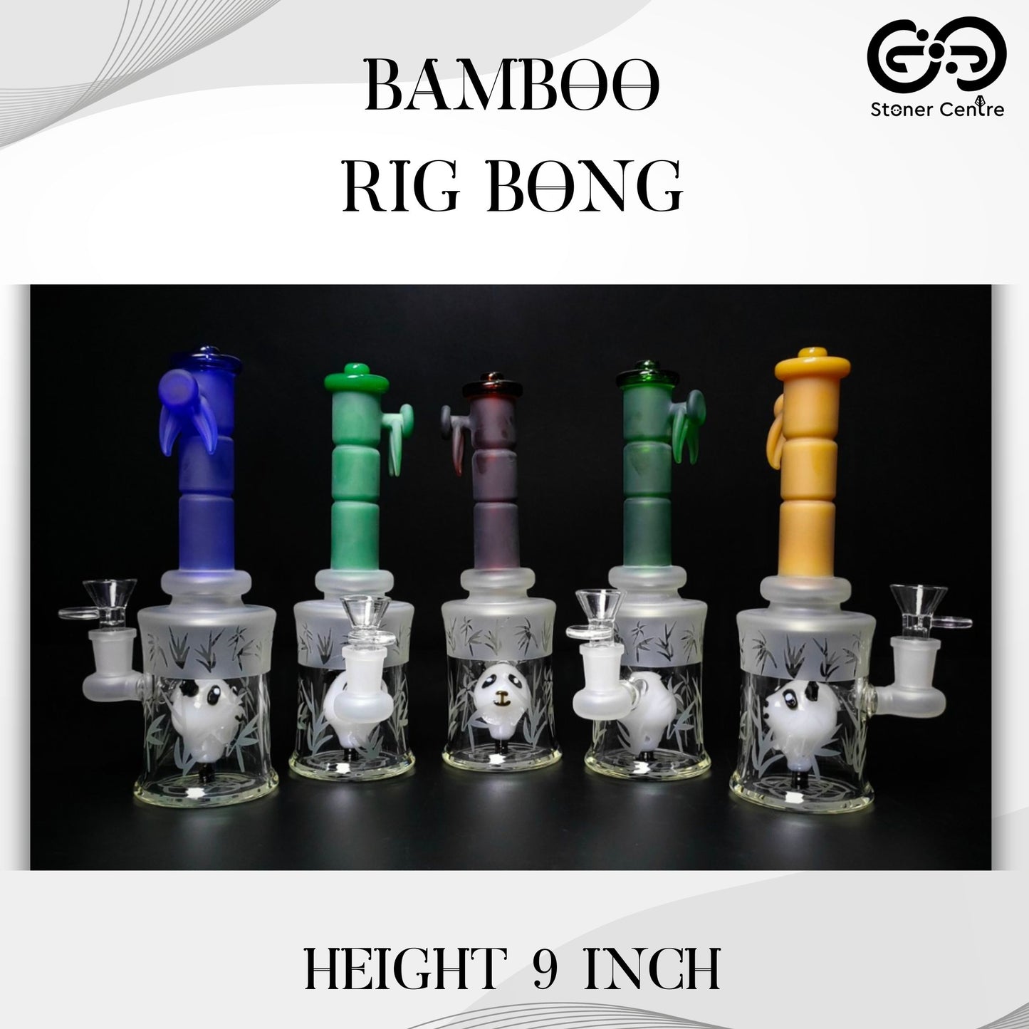 Glass Bong | BAMBOO RIG BONG 9 INCH