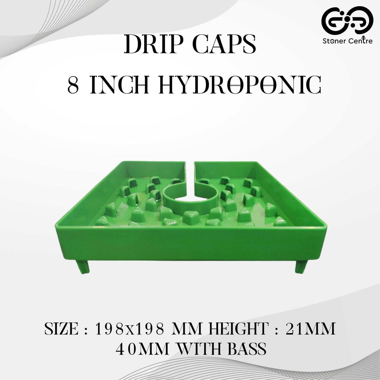 GROWING TOOLS | 8 INCH HYDROPONIC DRIP CAP