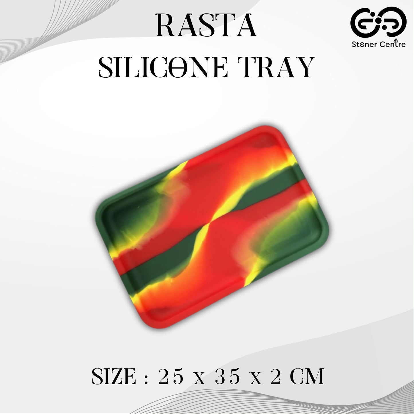 TRAY | RASTA SILICONE TRAY SIZE : 25X35X2 CM