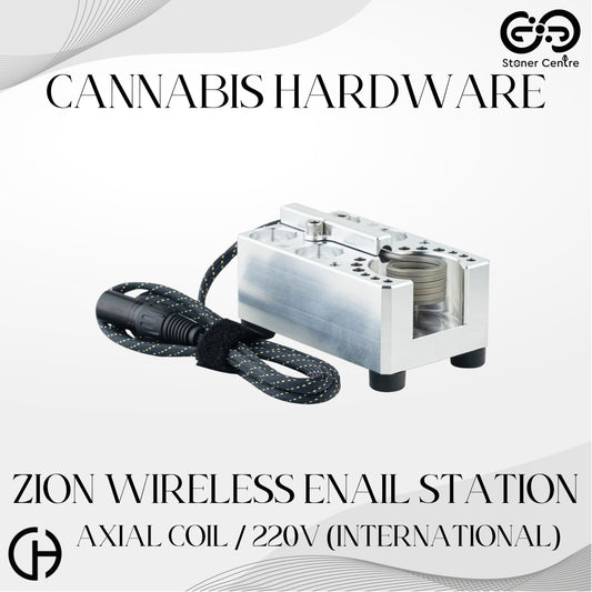 CANNABIS HARDWARE | ZION WIRELESS ENAIL STATION - AXIAL COIL / 220V (INTERNATIONAL)