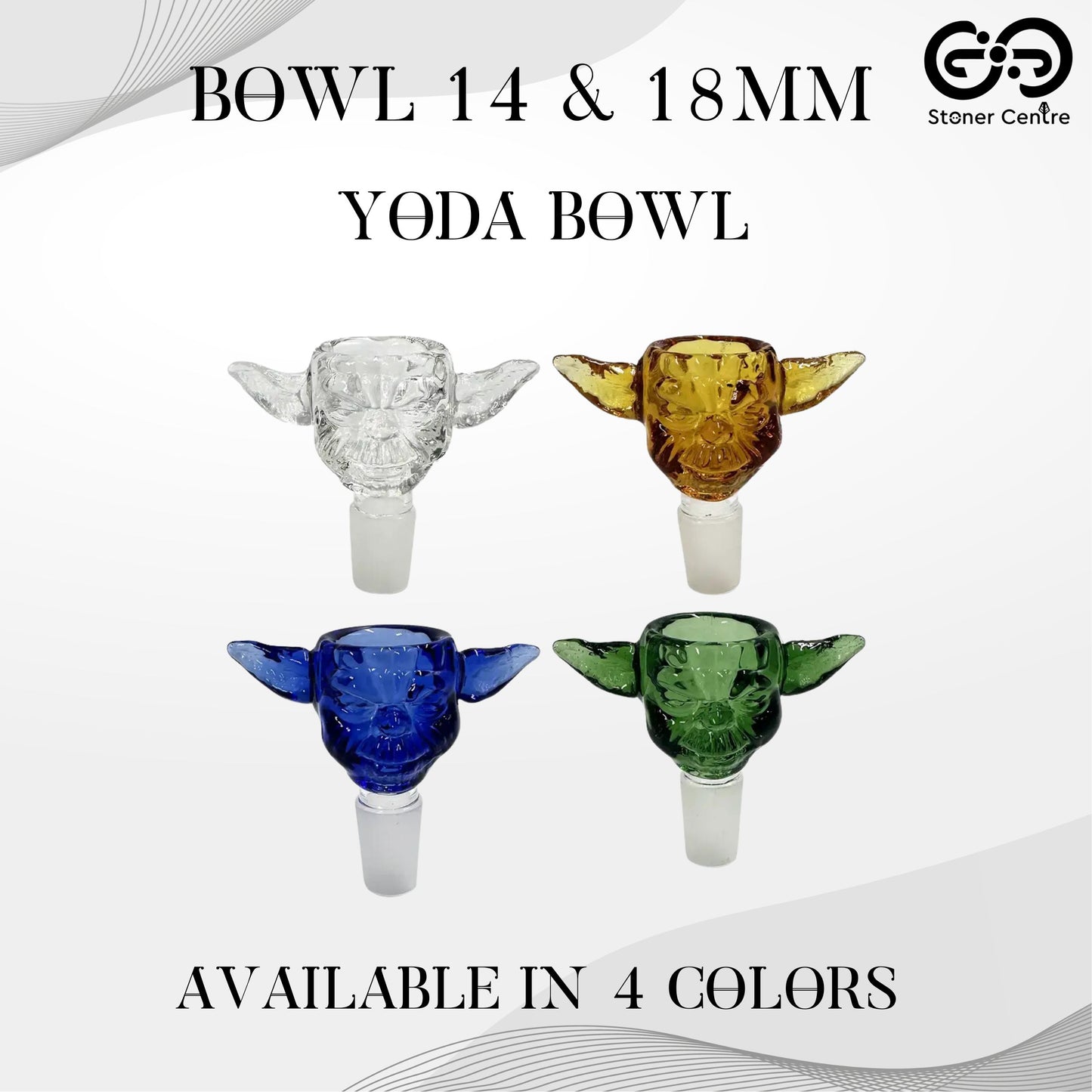 GLASS BOWL | YODA BOWL 14 & 18MM