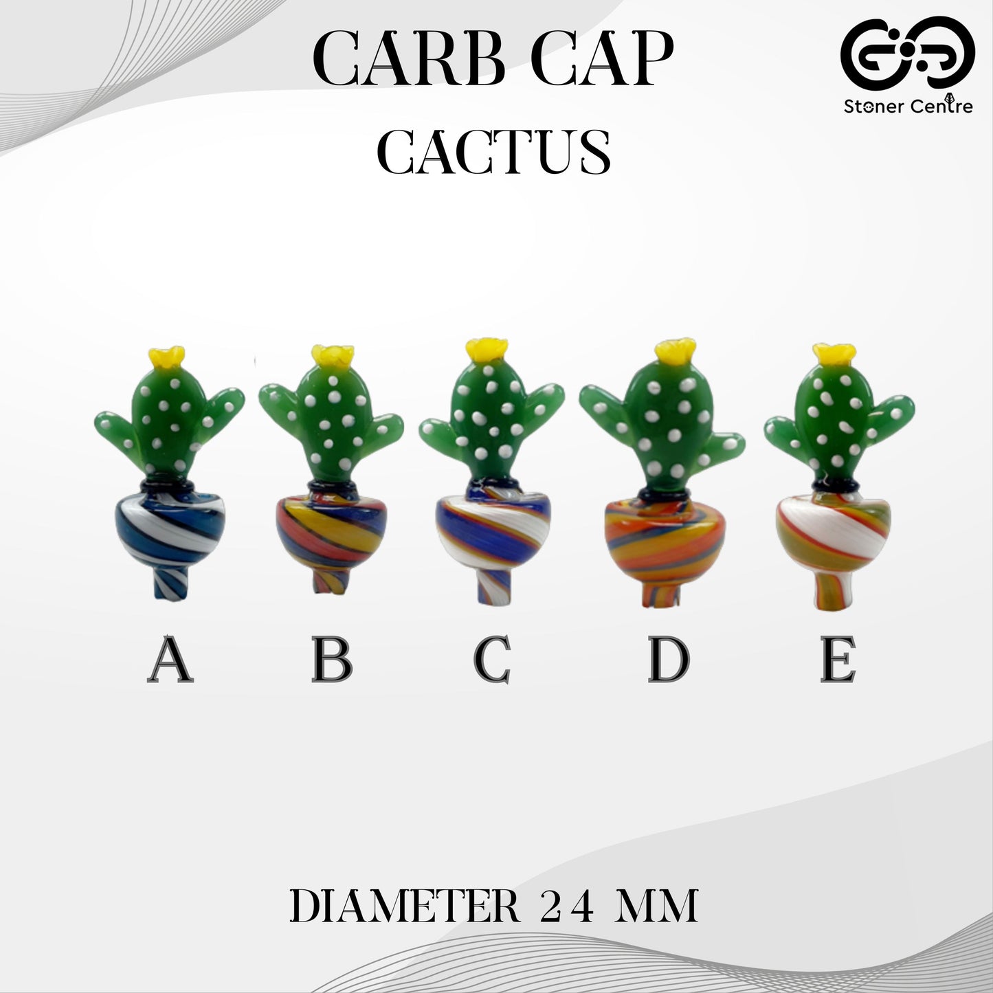 CARB CAP | CACTUS QUARTZ CARB CAP