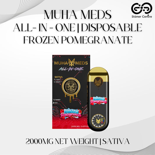 MUHA MEDS ALL - IN - ONE DISPOSABLE 2.0MG | FROZEN POMEGRANATE : SATIVA