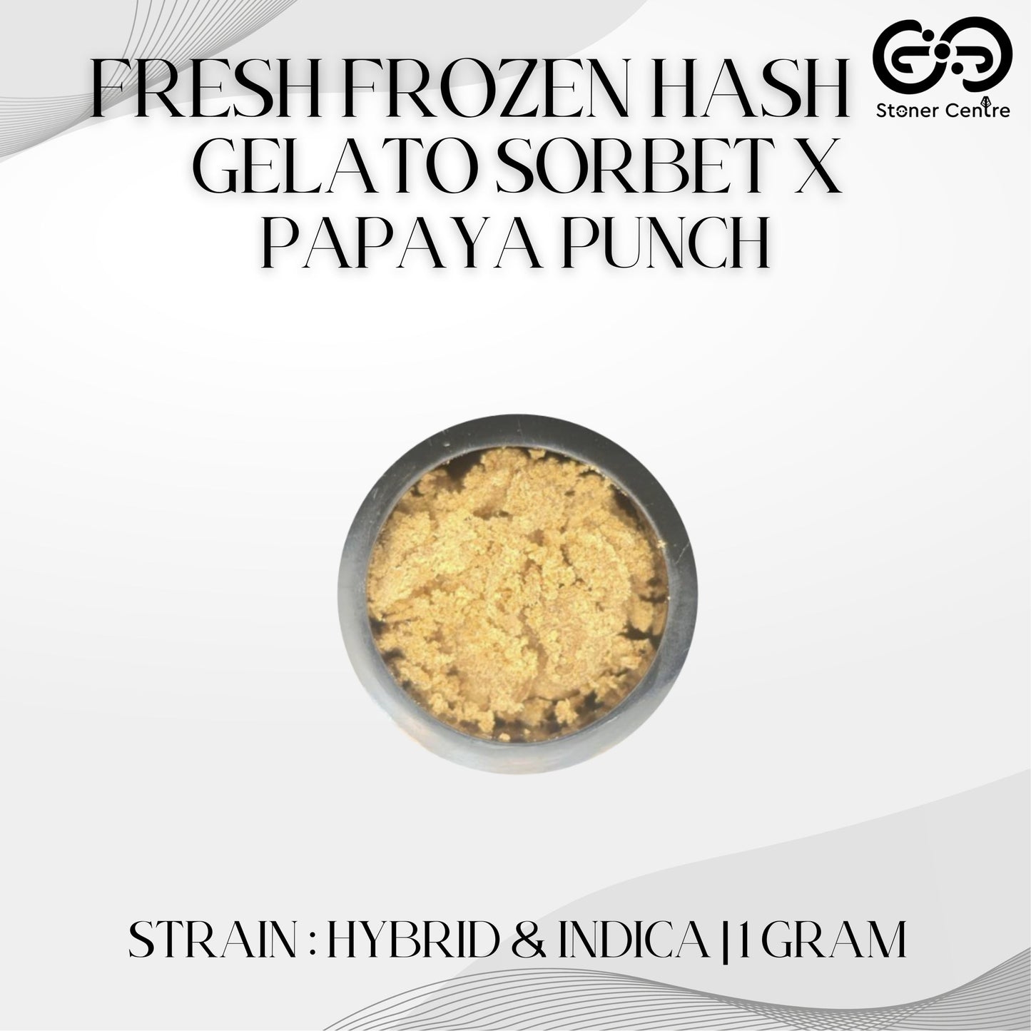 FRESH FROZEN HASH | GELATO SORBET x PAPAYA PUNCH