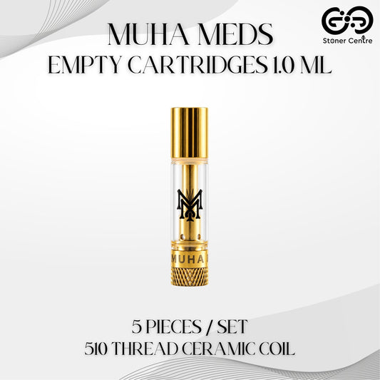 EMPTY CARTRIDGE | MUHA MEDS 1.0 ML (5 PIECES / SET)