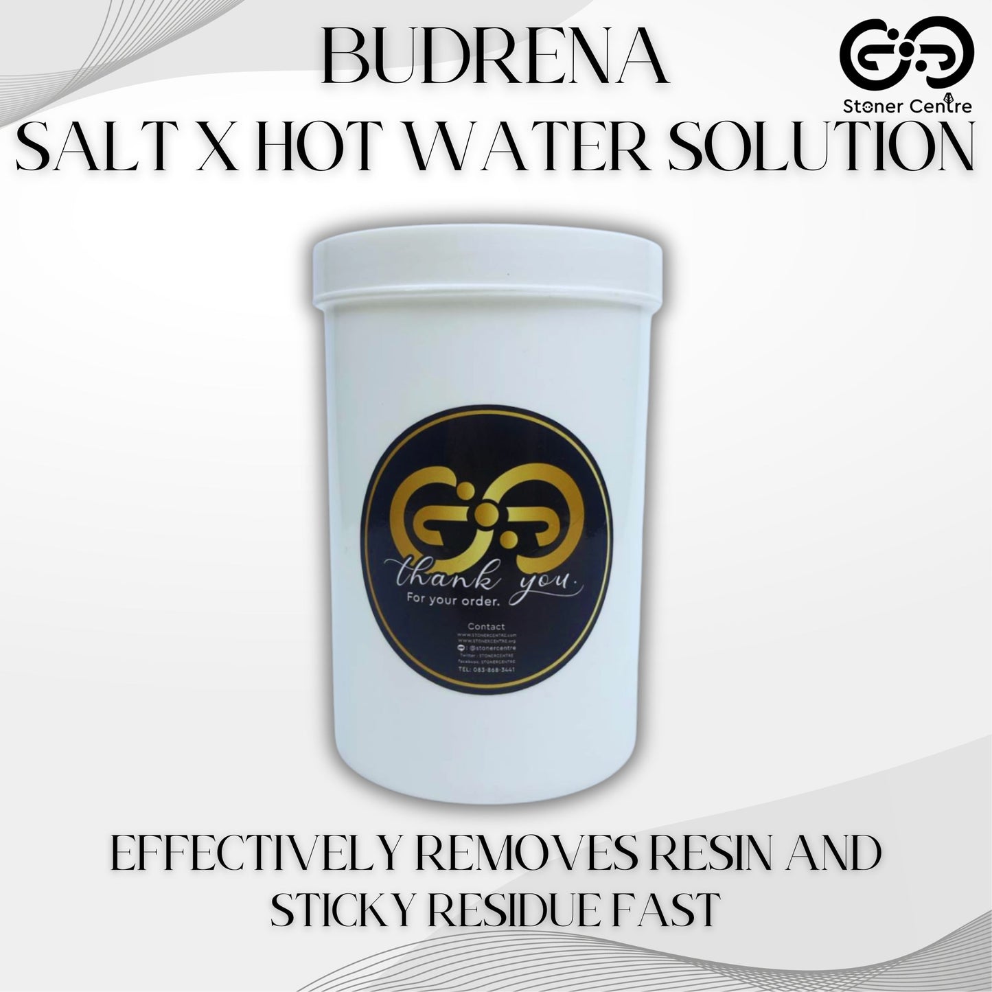 BUDRENA | SALT X HOT WATER SOLUTION