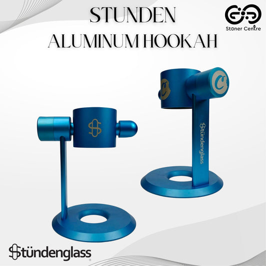 STUNDEN | ALUMINUM HOOKAH BLUE